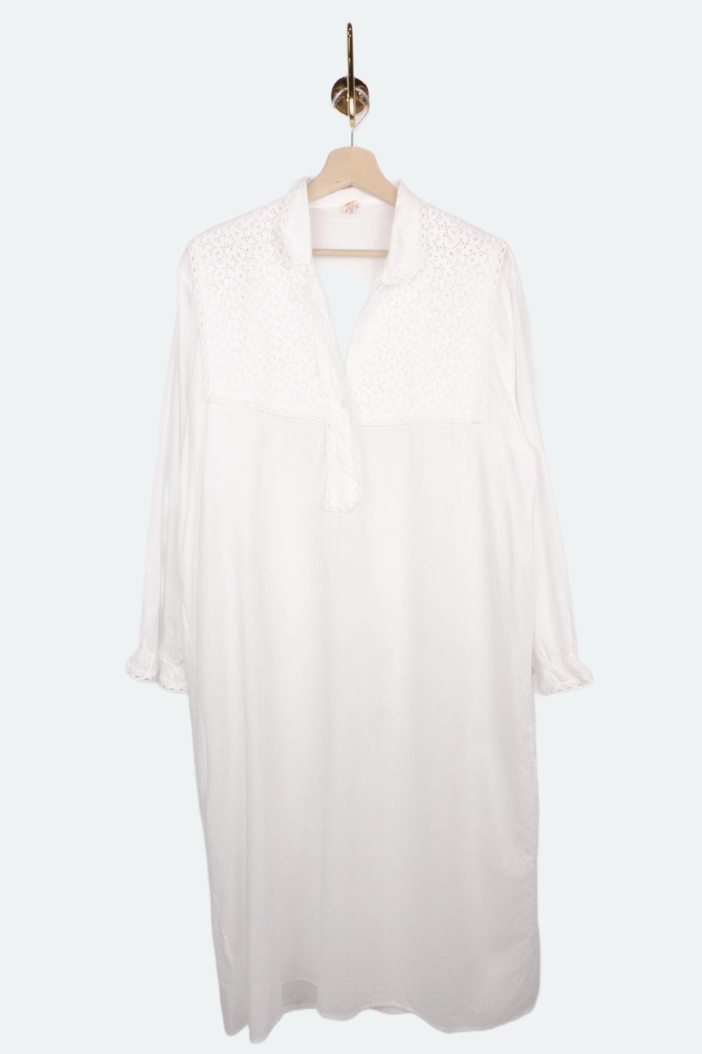 MUSS WHITE BLOUSE DRESS - 36