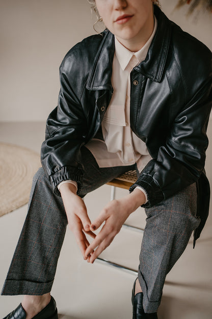 JURA LEATHER JACKET - 38